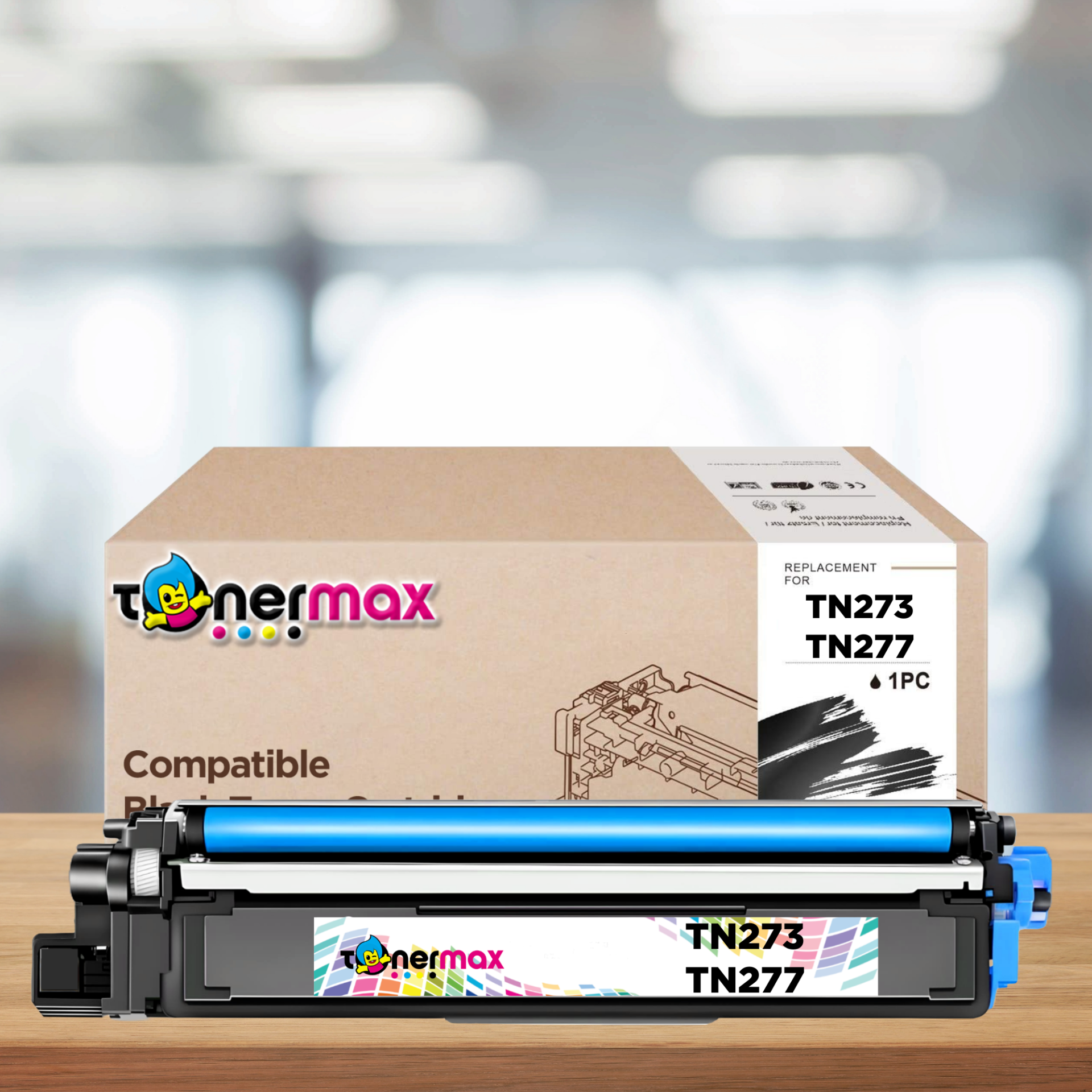 Brother TN273 / TN277 Mavi Muadil Toner