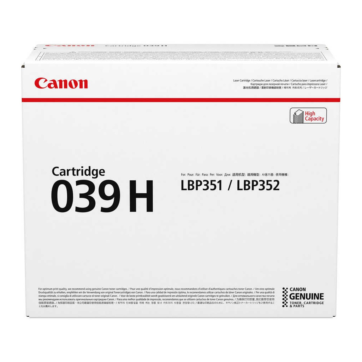 Canon CRG-039H / LBP-351 / LBP-352 Orjinal Toner