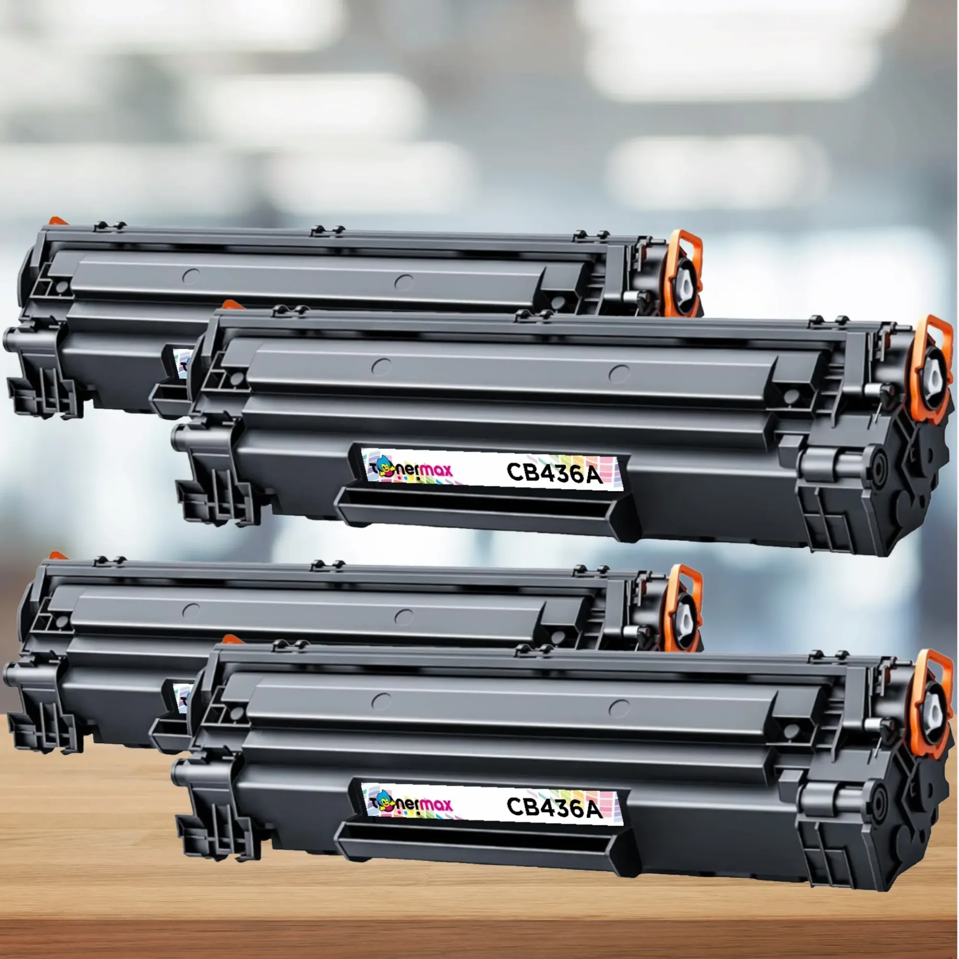 Hp CB436A Muadil Toner 4'lü Paket