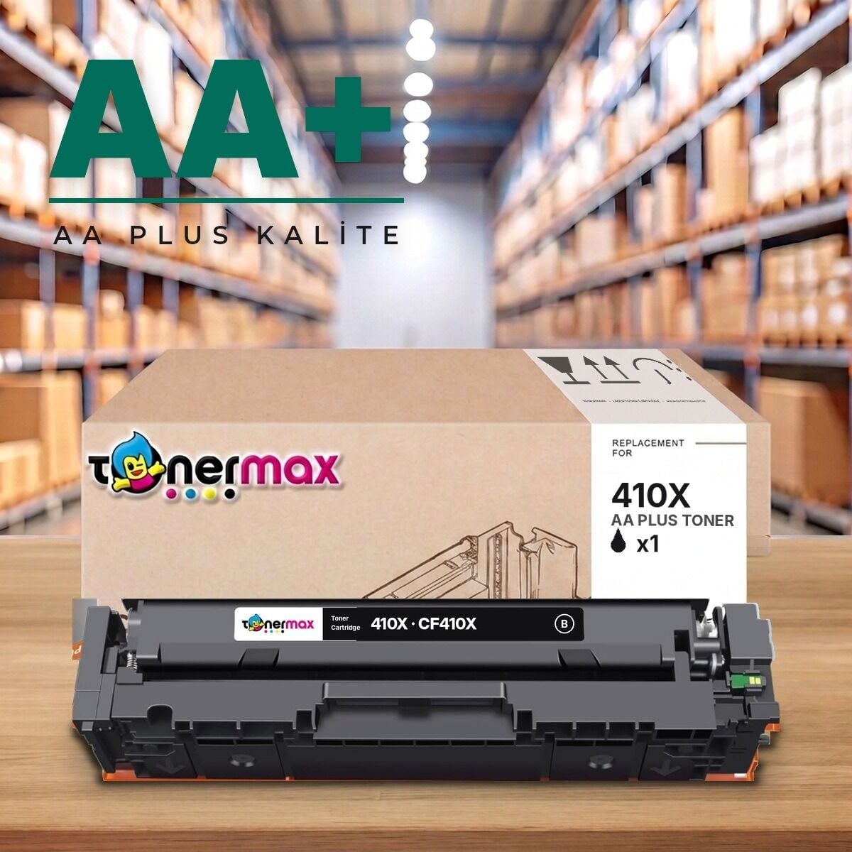 TonerMAX® 410X Siyah Muadil Toner — AA Plus