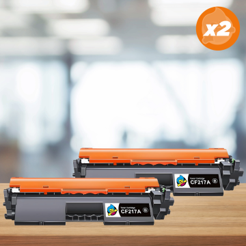 Hp 17A / CF217A Muadil Toner 2'li Paket/ M102 / M130