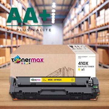 Hp 410X CF412X Sarı Muadil Toner AA Plus / Color LaserJet Pro M452 / M477 / M377
