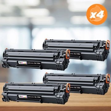 Hp 83A / CF283A Muadil Toner 4'lü Paket / M201 / M125 / M225 / M127
