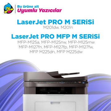 Hp 83A / CF283A Muadil Toner 4'lü Paket / M201 / M125 / M225 / M127