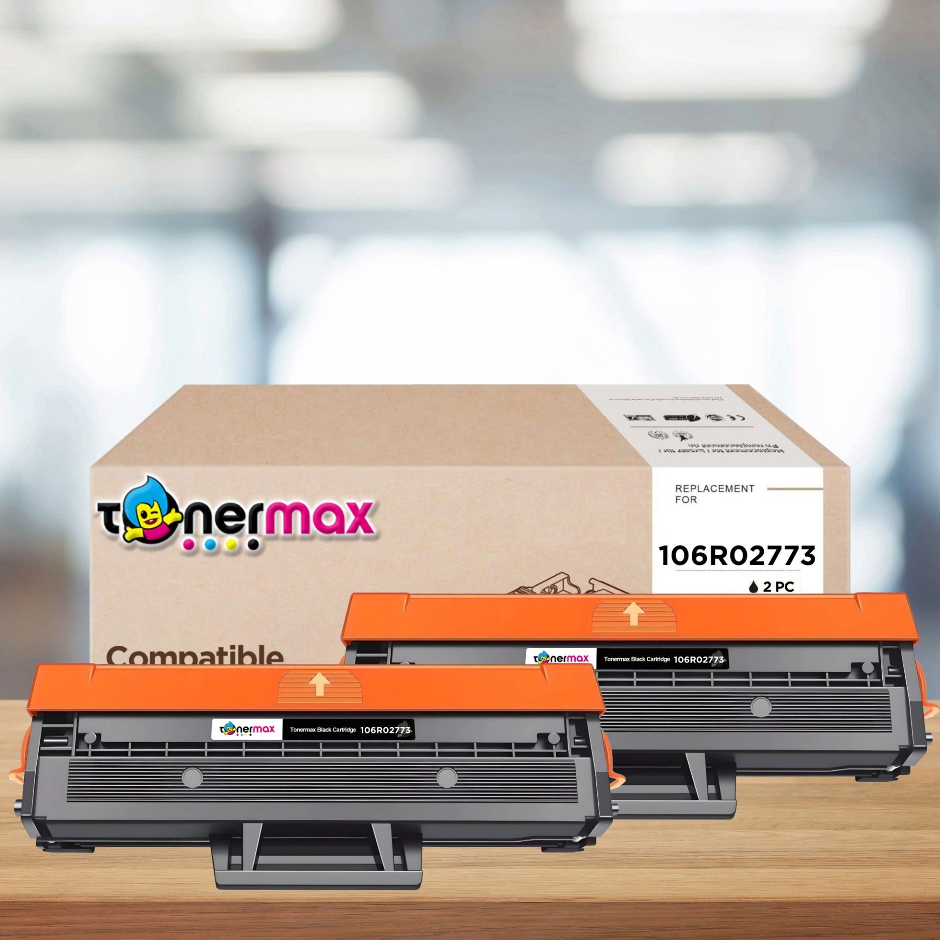 Xerox Phaser 3020 / 3025 Muadil Toner 2'li Avantaj Paket