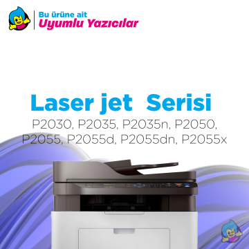 Hp CE505A / P2035 / P2055 Muadil Toneri 2'li Paket