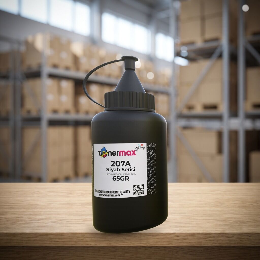 HP 207A W2210A Siyah toner dolum tozu