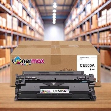 Hp CE505A / P2035 / P2055 Muadil Toneri 4'lü Paket