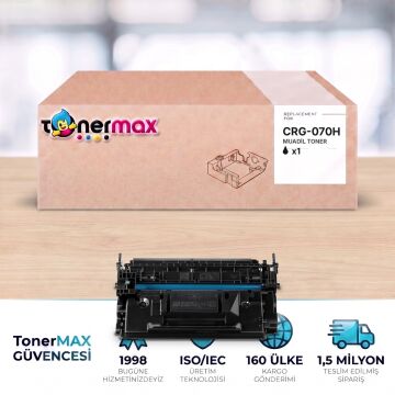 Canon CRG-070H Muadil Toneri - Çipli 4'lü Paket / LBP243dw / LBP246dw / MF461dw / MF463dw / MF465dw
