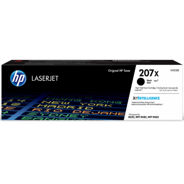 Hp 207X W2210X / Color LaserJet Pro M255 / M282 / M283 Siyah Orjinal Toner