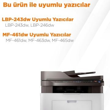 Canon CRG-070H Muadil Toneri - Çipli 20'li Paket 1 Koli / LBP243dw / LBP246dw / MF461dw / MF463dw / MF465dw