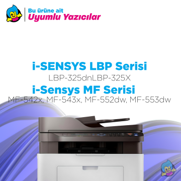 Canon CRG-056L Muadil Toner - Çipli 4'lü Paket/ LBP-325dn / LBP-325X / MF-542x / MF-543x / MF-552dw / MF-553dw