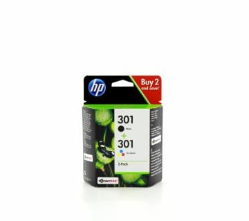 HP 301 N9J72AE 2'li CH561EE / CH562EE Paket Orjinal Kartuş