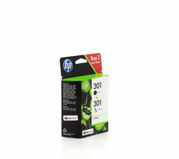 HP 301 N9J72AE 2'li CH561EE / CH562EE Paket Orjinal Kartuş