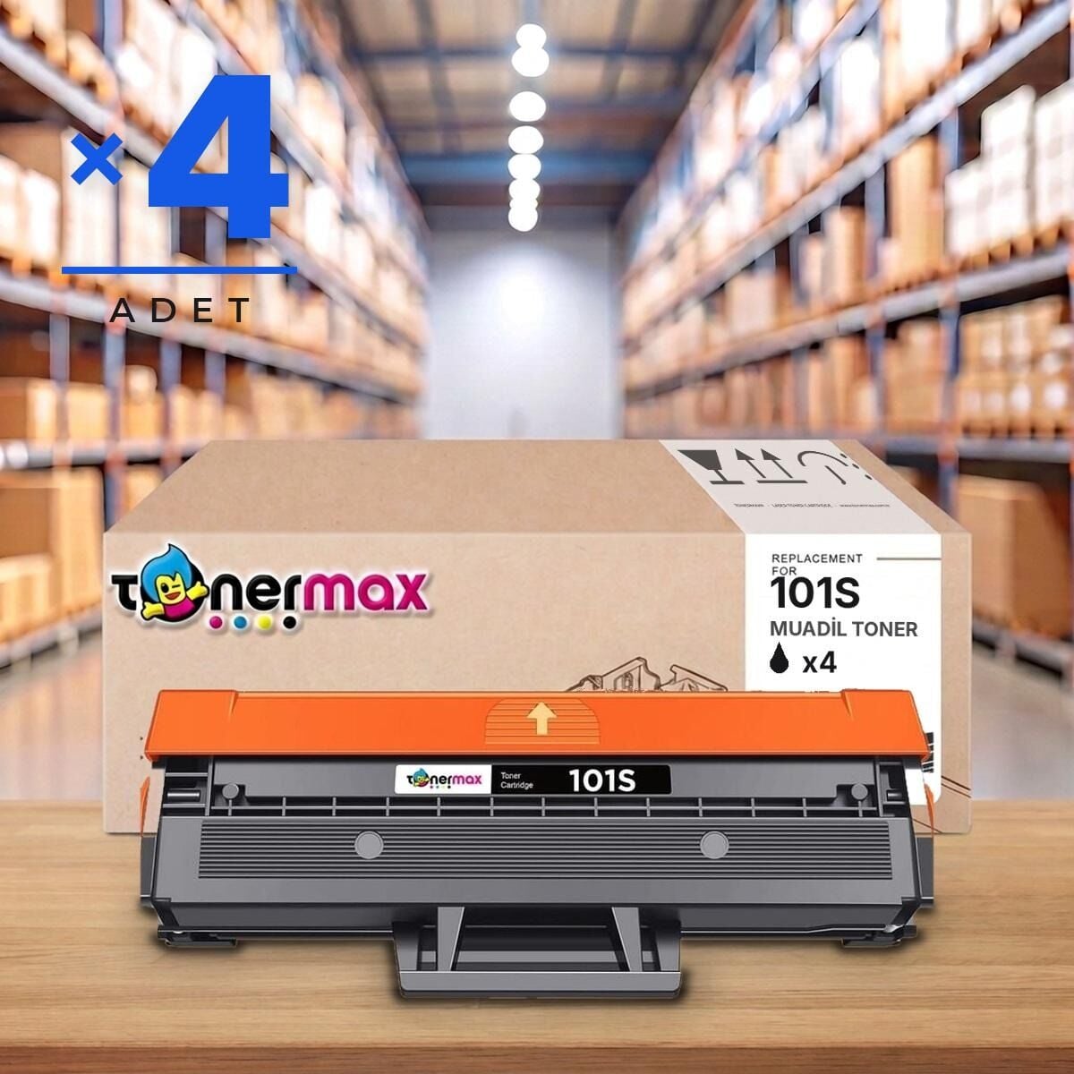 TonerMAX® MLT-D101S Muadil Toner — 4'lü Paket