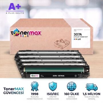 HP 307A Muadil Toner Set- A Plus  / CP5220 / CP5225 / CE740A