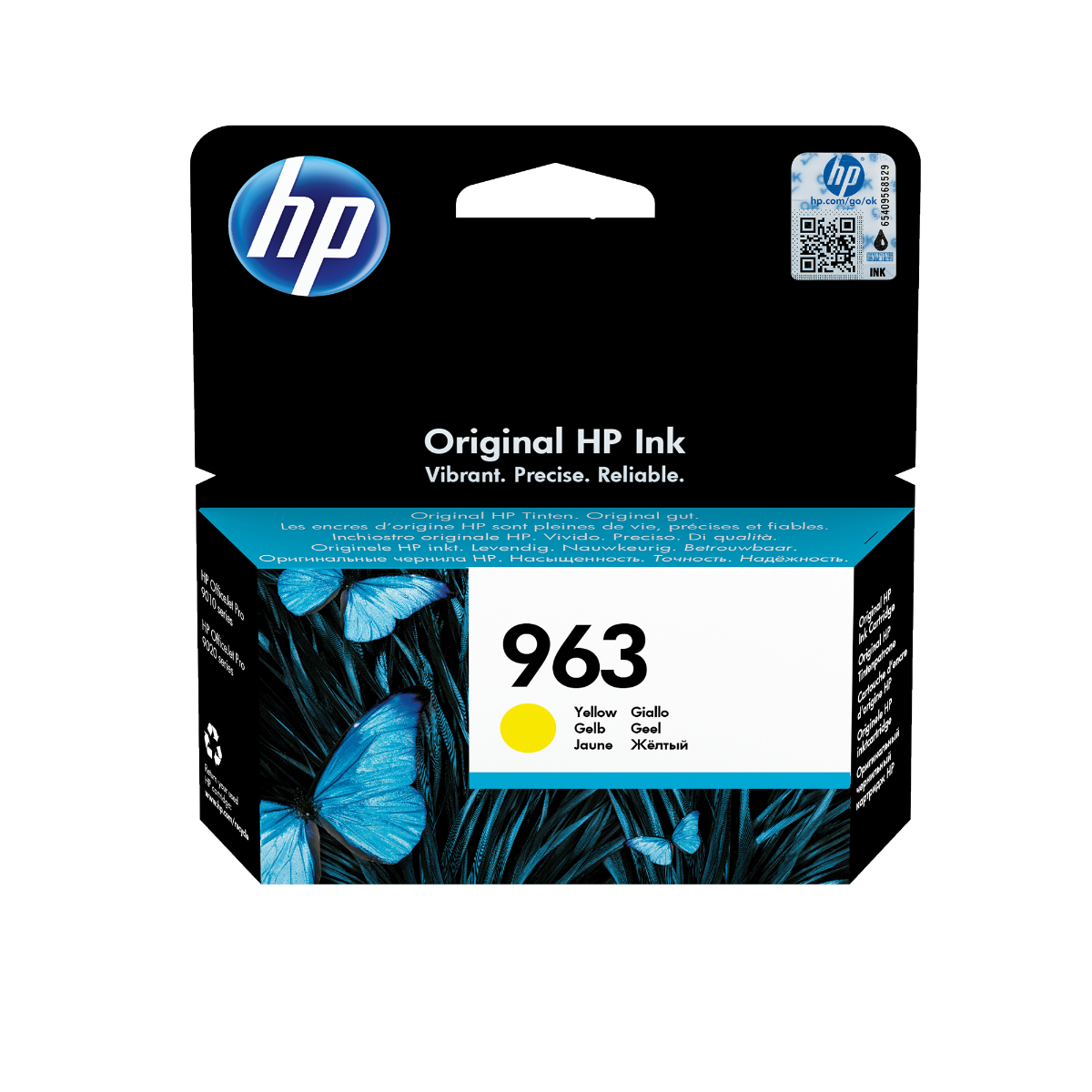 HP 963 3JA25AE Orjinal Sarı Kartuş