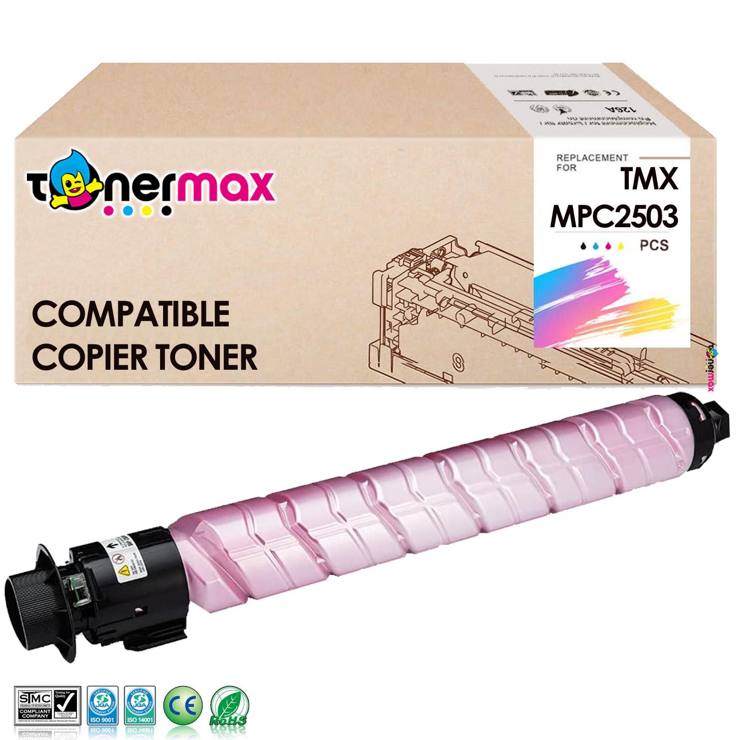 Ricoh MPC2003 Renkli Muadil Toner Kırmızı / MPC2503 / MPC2004 / MPC2504