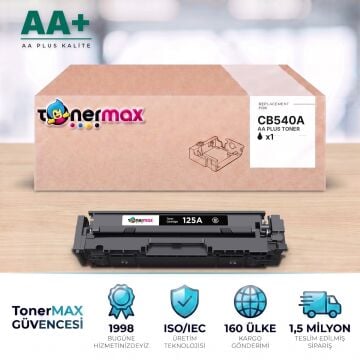 Hp 125A CB540A Siyah Muadil Toner AA Plus / Color LaserJet CP1215 / CP1515 / CM1312