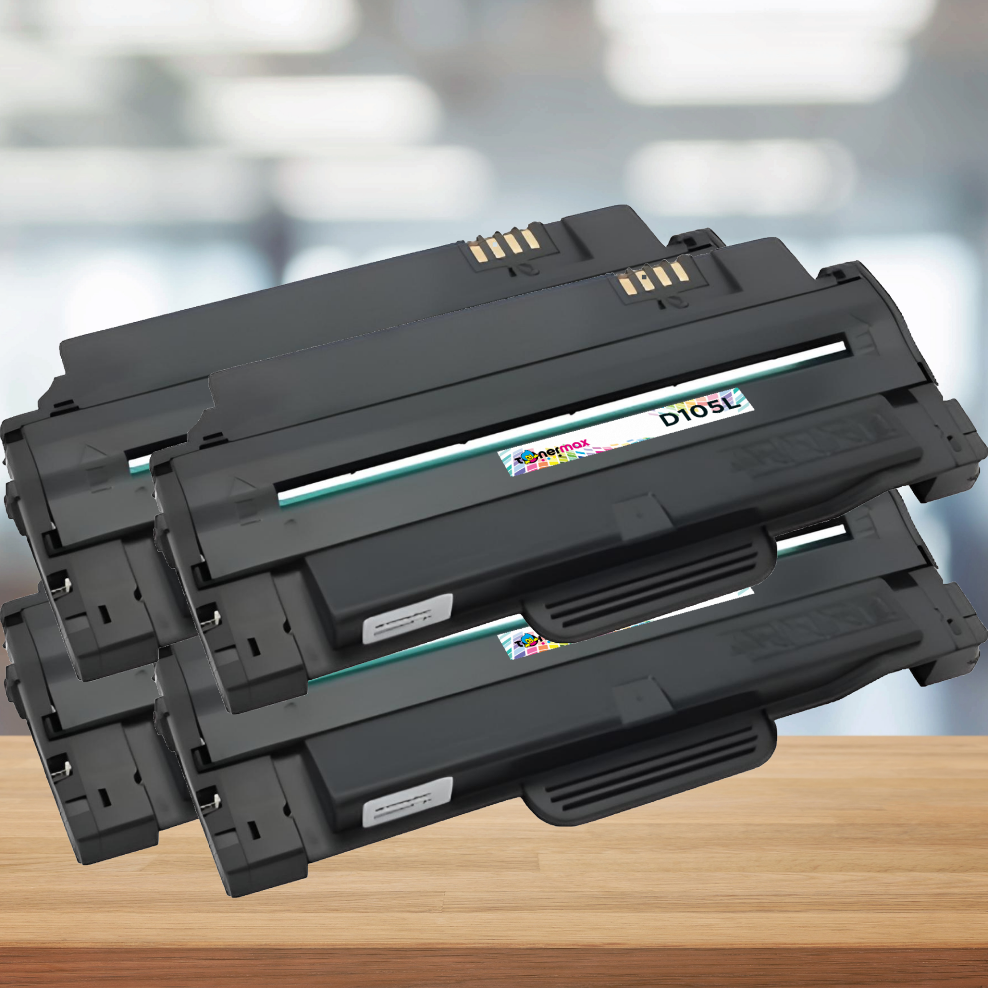 Samsung MLT-D105L  Muadil Toner 4'lü Avantaj Paket / ML-1910 / ML-1915 / SCX-4623 / SCX-4600 / SF-650