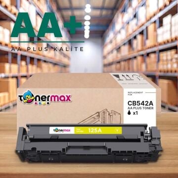 Hp 125A CB542A Sarı Muadil Toner AA Plus / Color LaserJet CP1215 / CP1515 / CM1312