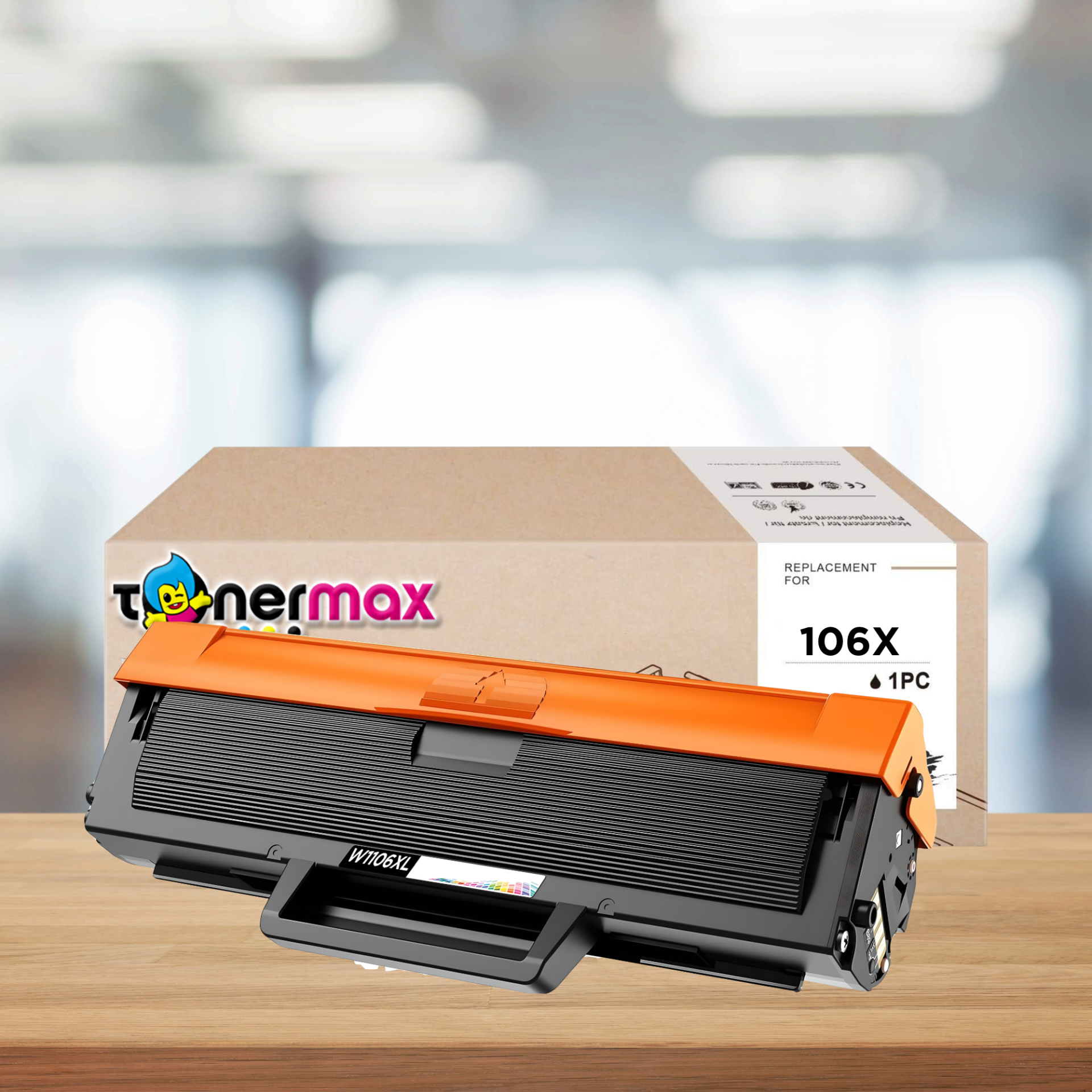 HP 106X W1106X Muadil Toner