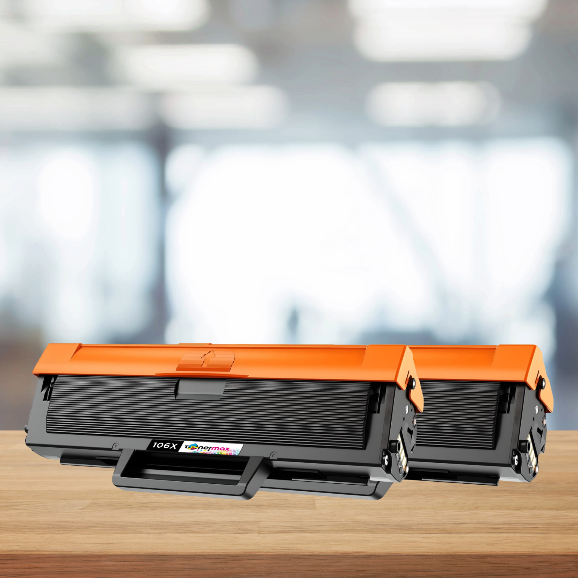 TonerMAX® W1106X Muadil Toner — İkili Paket