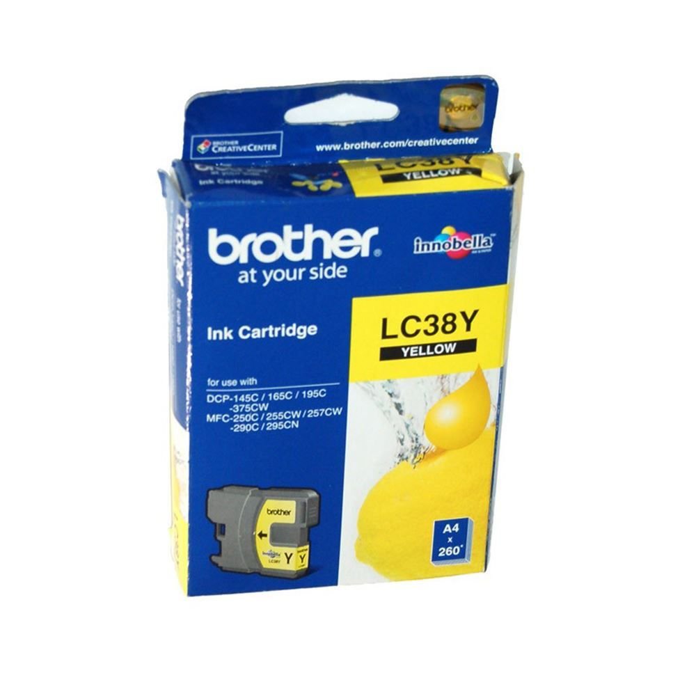 Brother LC-38Y Sarı Orjinal Kartuş