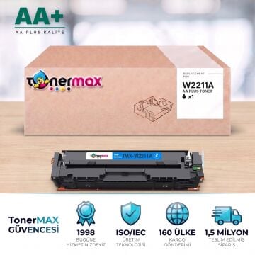 Hp 207A W2211A Mavi Muadil Toner AA Plus / Color LaserJet Pro M255 / M282 / M283