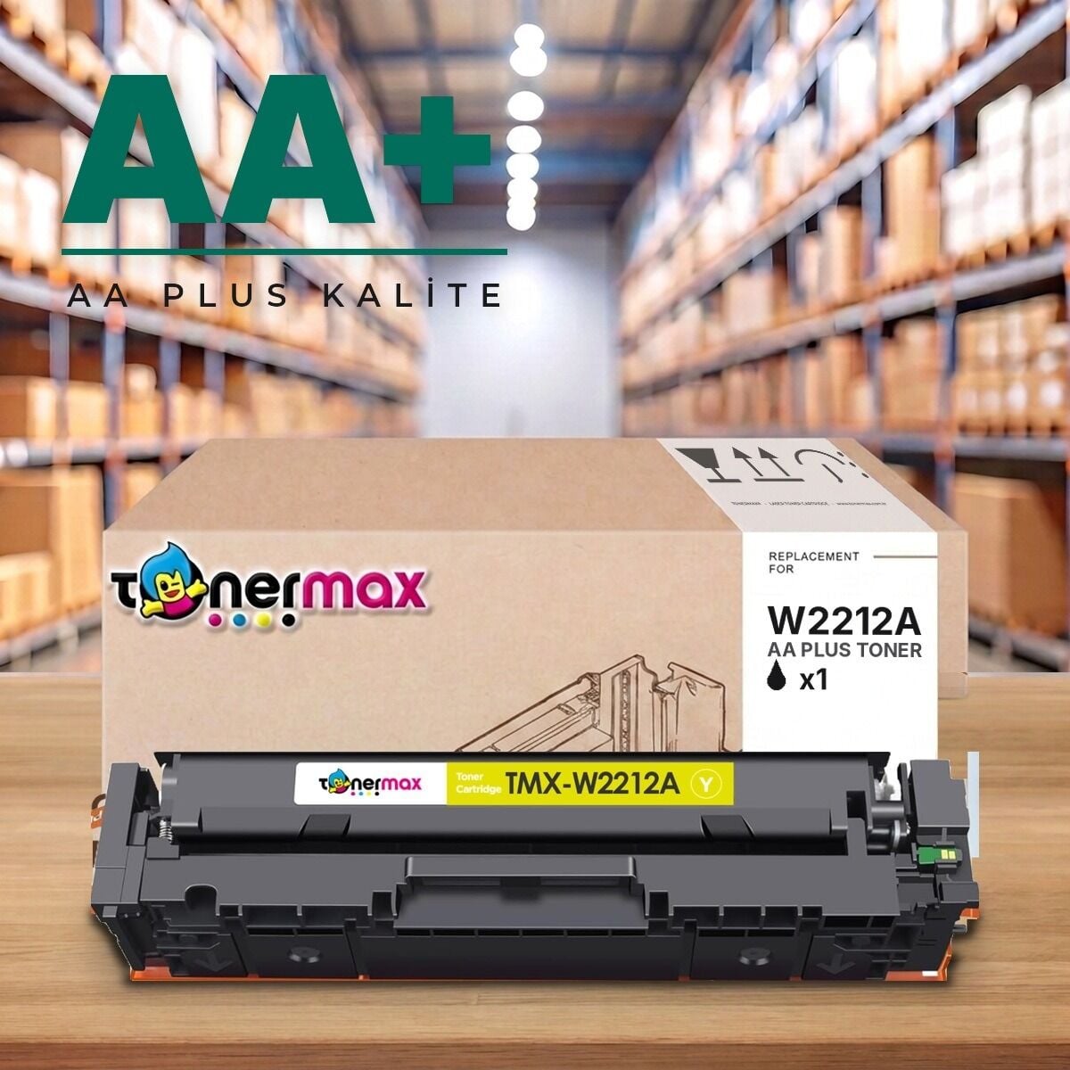 TonerMAX® 207A Sarı Muadil Toner — AA Plus