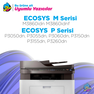 Kyocera TK-3170 Muadil Toner 2'li Avantaj Paket / Ecosys M3860 / P3050 / P3055 / P3060 / P3150 / P3155