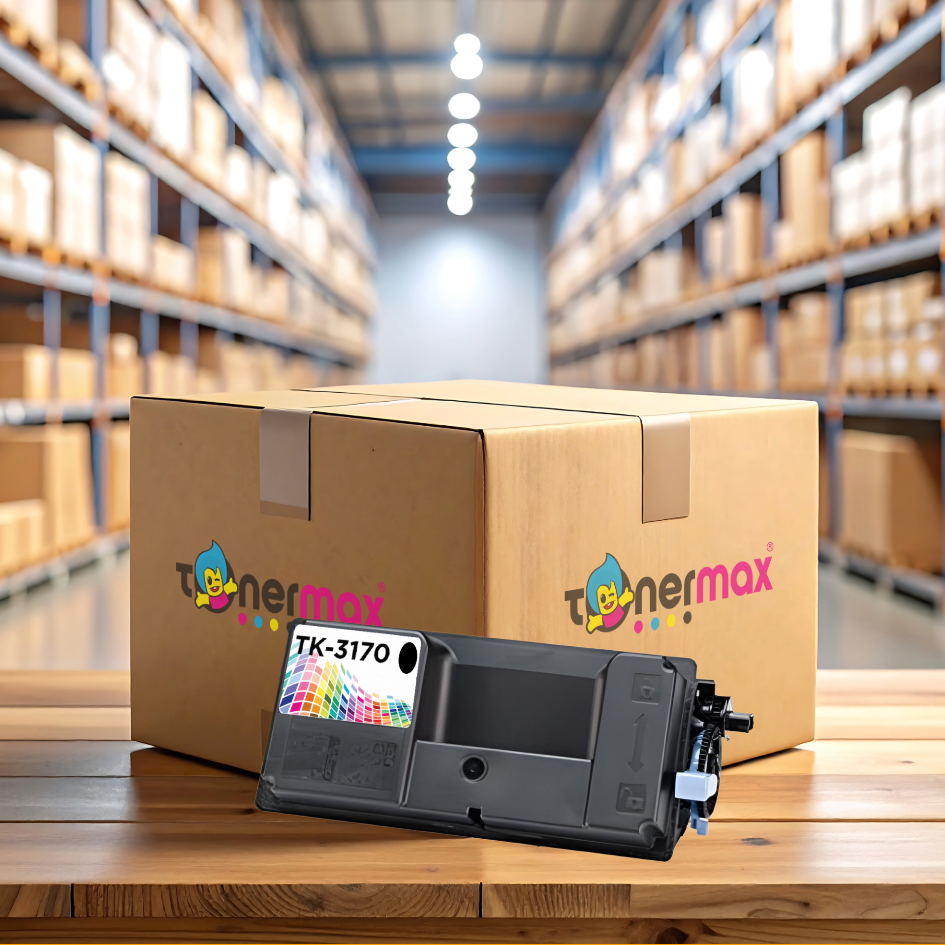 Kyocera TK-3170 Muadil Toner 20'lu 1 Koli Avantaj Paket / Ecosys M3860 / P3050 / P3055 / P3060 / P3150 / P3155
