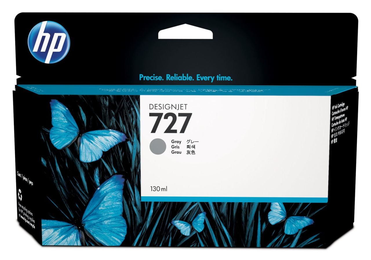 HP 727 B3P24A / T920 / T1500 / T2500 Gri Orjinal Kartuş