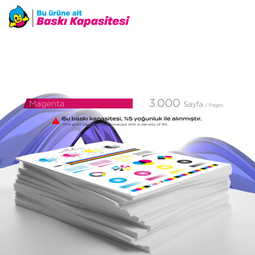 Epson T11C3 - C13T11C340 Muadil Kartuş Kırmızı / WF-C5390 / WF-C5890