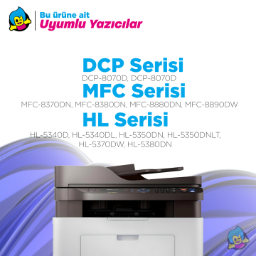 Brother DR-3215 Muadil Drum Ünitesi /HL5340 /HL5350 /HL5370 /HL5380 /DCP8070 /DCP8085 /MFC8370 /MFC8380 /MFC8880 /MFC8890