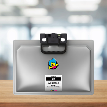 Epson T12F1 - C13T12F140 Muadil Kartuş 40K/ WorkForce Pro WF-M5800 / WF-M5899DWF BAM / WF-M5399DW /WF-M5899DWF