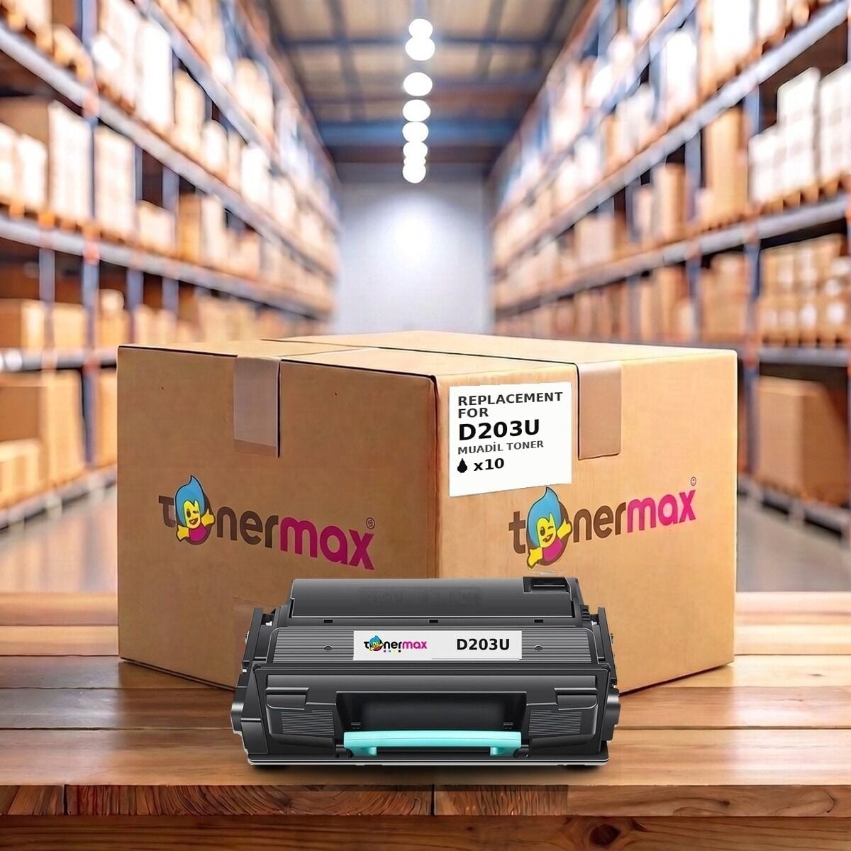 TonerMAX® MLTD203U Muadil Toner — 10'lu Paket