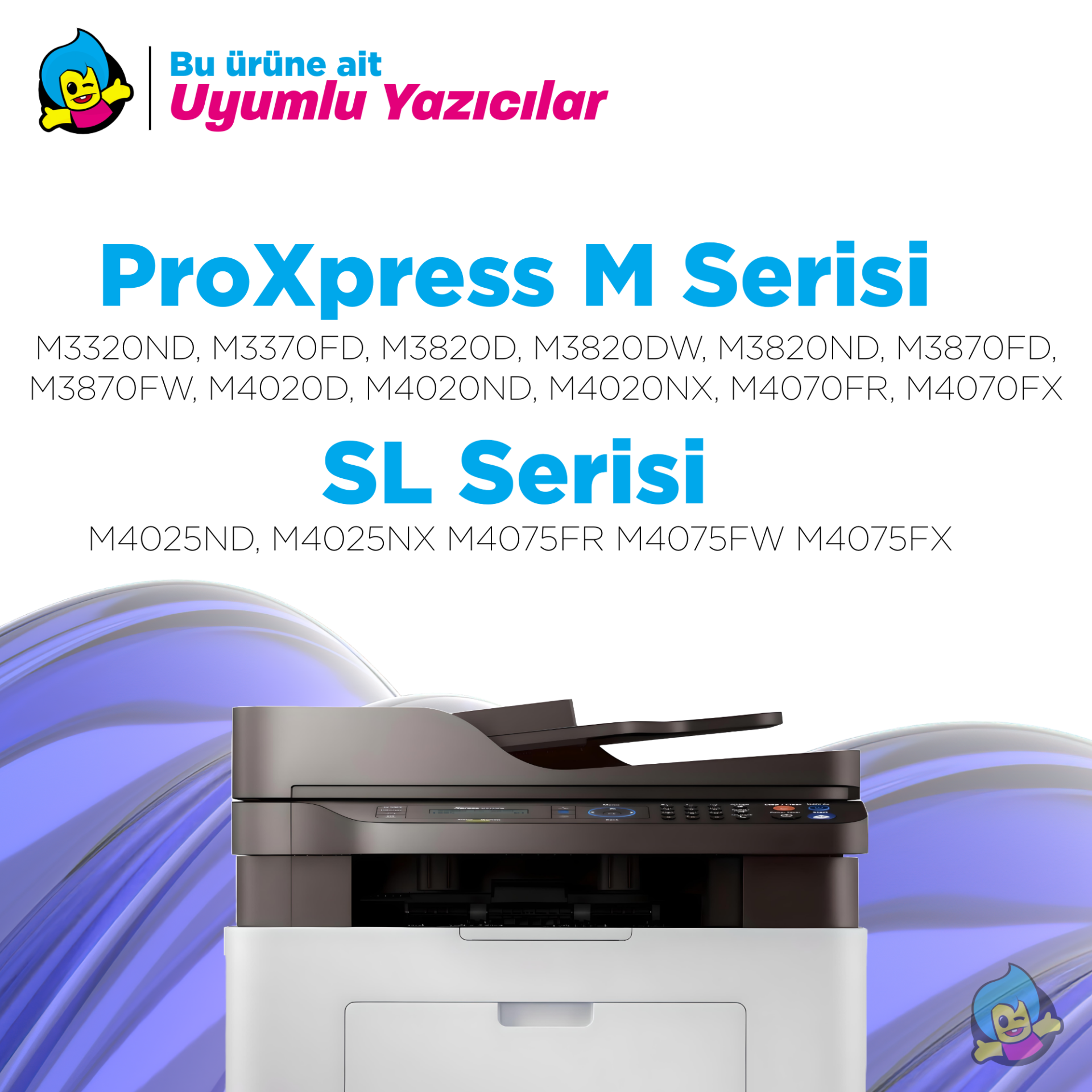 Samsung MLT-D203 Serisi Orijinal ve Muadil Tonerler