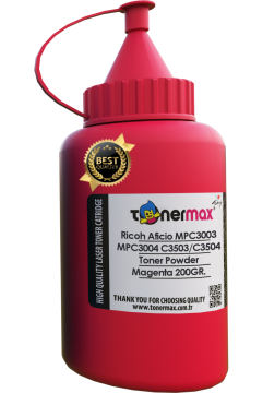 Ricoh Aficio MPC3003 Toner Tozu Kırmızı/ MPC3004 / MPC3503 / MPC3504