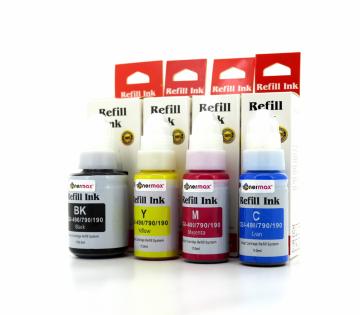 Canon GI-490 / Pixma G1400 / G2400 / G3400 Muadil Set Mürekkep