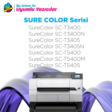 Epson T41F5 Orjinal Kartuş Seti / Sure Colour SC-T3400 / T3405 / T5400 / T5405