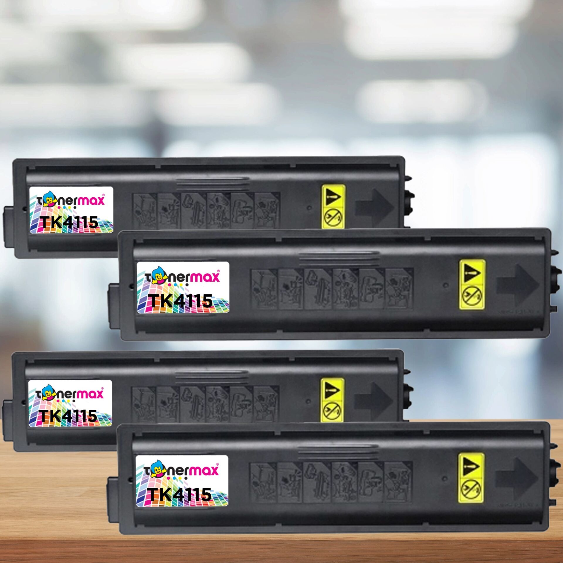 Kyocera TK-4115 Muadil Toner 4'lü Paket / Taskalfa 2200 / 2201