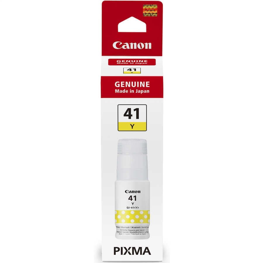 Canon GI-41/4545C001 Sarı Orjinal Mürekkep/ Pixma G1420 / G1460 / G2420 / G2460 / G3420 / G3460