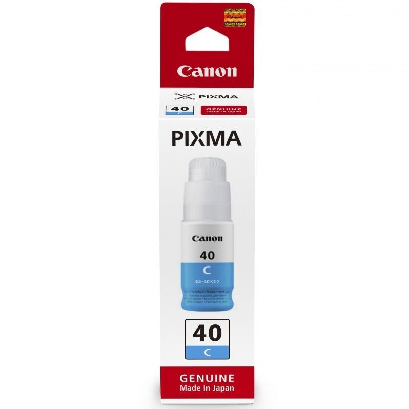 Canon GI-40C 3400C001 / Pixma G5040 / Pixma G6040 Orjinal Mavi Mürekkep