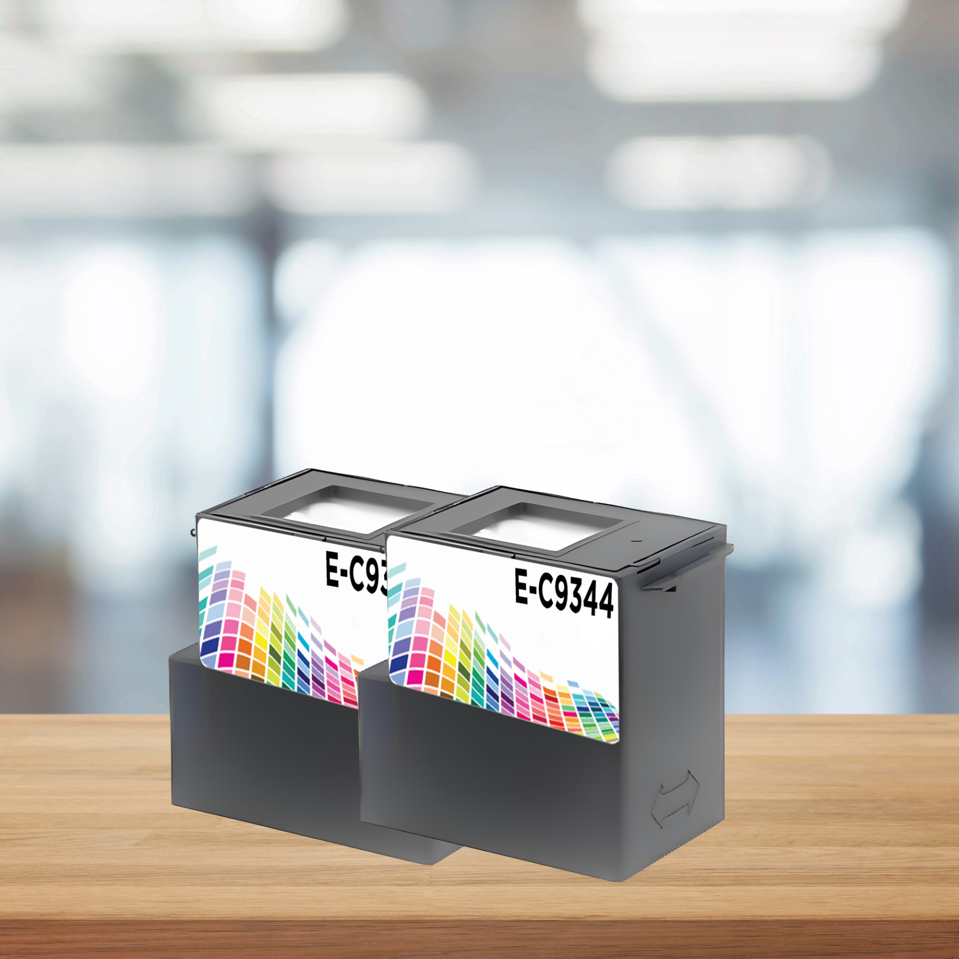 Epson C9344 2'li Avantaj Paket Muadil Atık Kutusu / C9344 / L3550 / L3560 / L5590