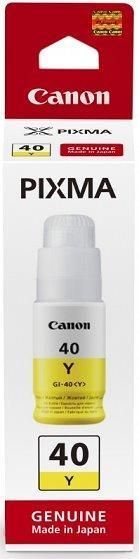 Canon GI-40Y 3402C001 / Pixma G5040 / Pixma G6040 Orjinal Sarı Mürekkep