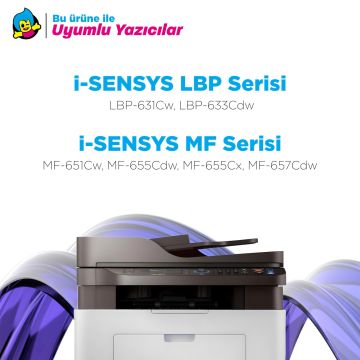 Canon CRG-067 Muadil Toner Takım - Çipli A PLUS KOLİ BAZINDA 20 SET