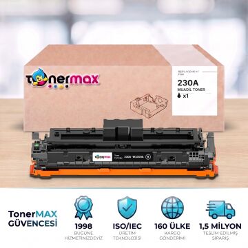 Hp 230A W2300A Muadil Toner Siyah - Çipli / Hp Color LaserJet Pro 4203dn / 4203dw / 4303dw / 4303fdn / 4303fdw