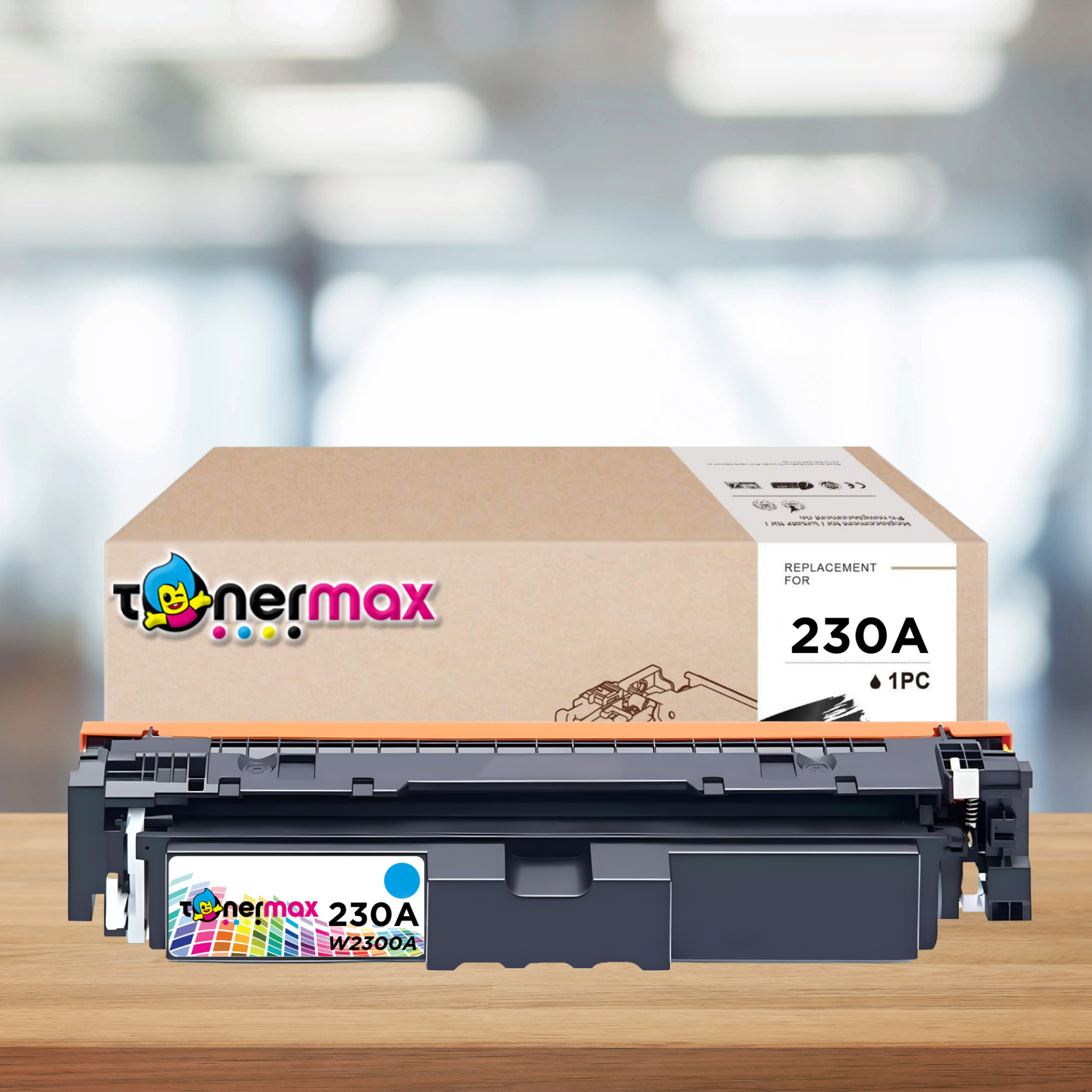 HP 230A W2301A Tonermax Muadil Mavi Toner