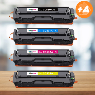HP 304A Muadil Toner Set - A Plus / CC530A / CM2320 / CP2025